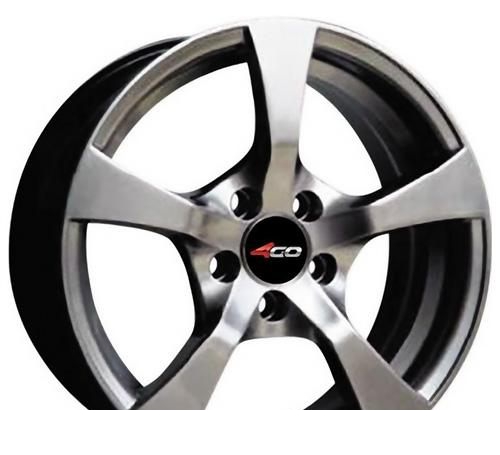 Wheel 4GO 39 Silver 15x6.5inches/5x112mm - picture, photo, image