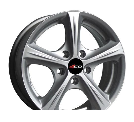 Wheel 4GO 42 Black 16x7.5inches/5x114.3mm - picture, photo, image