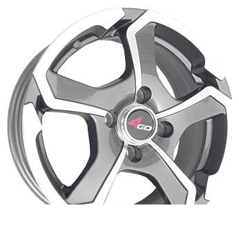 Wheel 4GO 5273 Silver 13x5.5inches/4x98mm - picture, photo, image