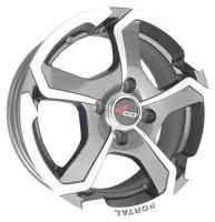 4GO 5273 Silver Wheels - 15x6.5inches/5x108mm
