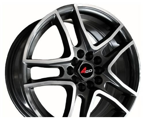 Wheel 4GO 5350 BMF 15x6.5inches/4x114.3mm - picture, photo, image