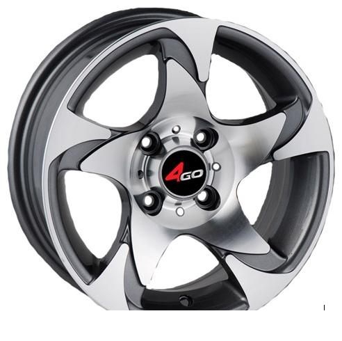 Wheel 4GO 552 BMF 14x6inches/4x100mm - picture, photo, image