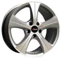 4GO 56 Silver Wheels - 14x5.5inches/4x100mm