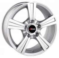 4GO 598 Silver Wheels - 14x6inches/5x100mm