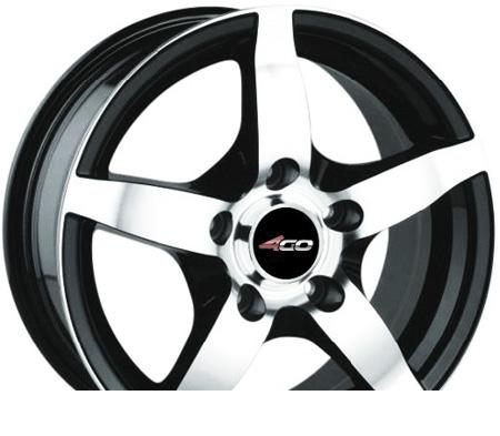 Wheel 4GO 599 BMF 14x6inches/4x108mm - picture, photo, image