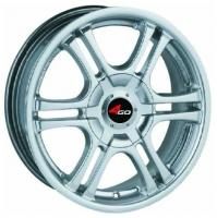 4GO 629 Silver Wheels - 15x6.5inches/4x114.3mm
