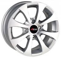 4GO 806 Silver Wheels - 14x6inches/4x100mm