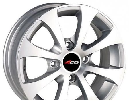 Wheel 4GO 806 SMF 14x6inches/4x98mm - picture, photo, image