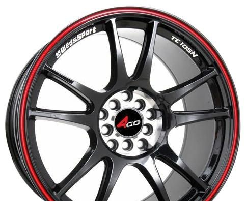 Wheel 4GO 824 BMFRL 17x7.5inches/5x114.3mm - picture, photo, image