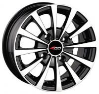 4GO 894 Silver Wheels - 15x6.5inches/4x100mm