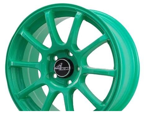 Wheel 4GO 9039 Blue 15x6.5inches/4x98mm - picture, photo, image