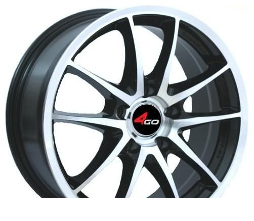 Wheel 4GO JJ130 SMF 15x6.5inches/4x100mm - picture, photo, image
