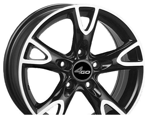 Wheel 4GO JJ518 BMF 15x6.5inches/5x114.3mm - picture, photo, image