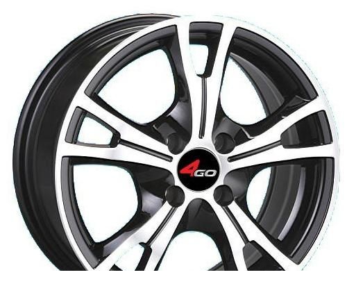Wheel 4GO JJ521 SMF 15x6.5inches/4x100mm - picture, photo, image