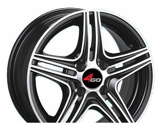 Wheel 4GO JJ522 BMF 14x6inches/4x100mm - picture, photo, image