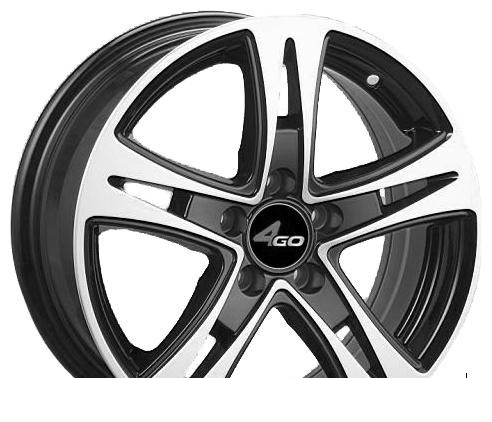 Wheel 4GO JJ523 BMF 15x6.5inches/5x100mm - picture, photo, image