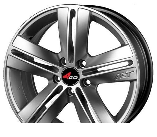 Wheel 4GO JJ596 GMMF 15x6.5inches/5x112mm - picture, photo, image