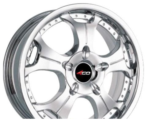Wheel 4GO P5006 Silver 17x7inches/5x114.3mm - picture, photo, image
