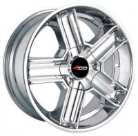 4GO P5047 Silver Wheels - 17x8inches/6x139.7mm