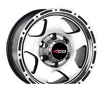 Wheel 4GO P5099 Silver 15x7inches/5x139.7mm - picture, photo, image