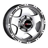 4GO P5099 Silver Wheels - 15x7inches/5x139.7mm