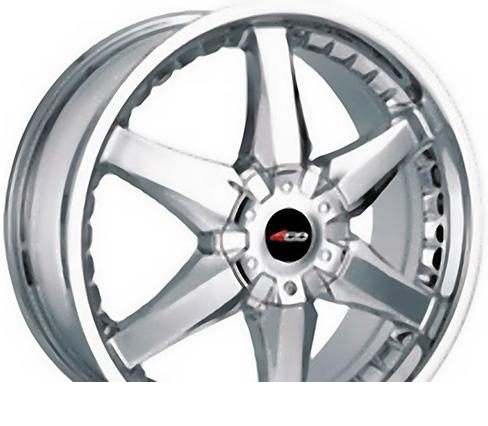 Wheel 4GO P6005 Silver 17x7.5inches/5x112mm - picture, photo, image