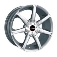 4GO P7005 Silver Wheels - 15x6.5inches/10x100mm