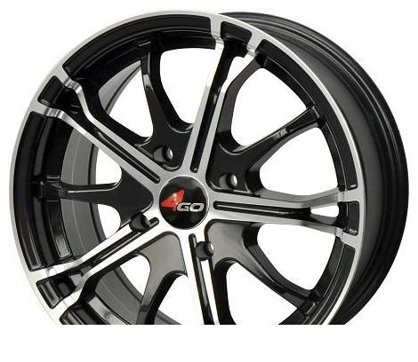 Wheel 4GO RL10 GMMF 15x6.5inches/4x100mm - picture, photo, image