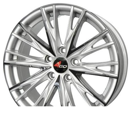 Wheel 4GO RL2 BMF 14x6inches/4x100mm - picture, photo, image