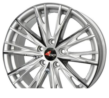 Wheel 4GO RL2 BMF 14x6inches/4x98mm - picture, photo, image