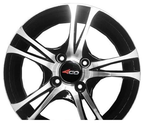 Wheel 4GO RL9 BMF 14x5.5inches/4x98mm - picture, photo, image