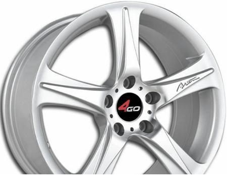 Wheel 4GO RU008 BMF 17x7.5inches/5x110mm - picture, photo, image