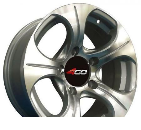 Wheel 4GO RV009 BMF 16x7inches/5x139.7mm - picture, photo, image