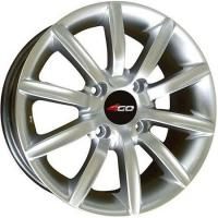 4GO RV101 Silver Wheels - 14x6inches/4x100mm