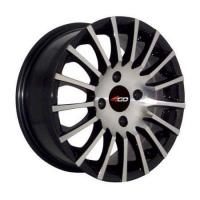 4GO RV105 Silver Wheels - 14x6inches/5x100mm
