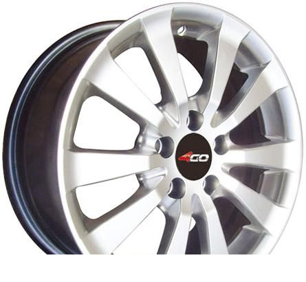 Wheel 4GO RV113 MBMF 15x6.5inches/4x100mm - picture, photo, image