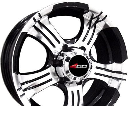 Wheel 4GO RV670 Black 15x6.5inches/5x139.7mm - picture, photo, image