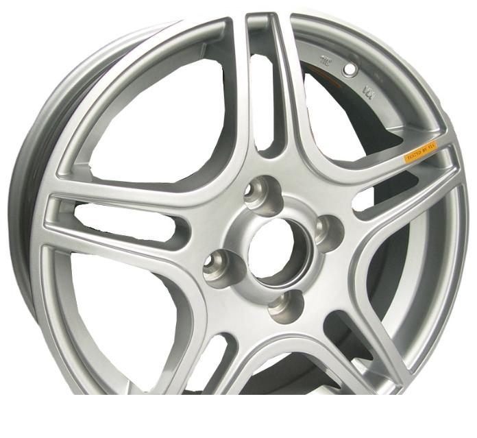 Wheel 4GO SD-172 Silver 15x6inches/4x114.3mm - picture, photo, image