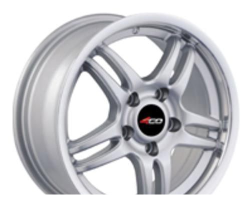 Wheel 4GO SD086 Silver 15x6.5inches/4x100mm - picture, photo, image