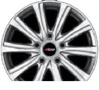 Wheel 4GO XS210 GMMF 16x6.5inches/4x100mm - picture, photo, image