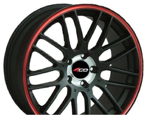 Wheel 4GO XS253 MBRL 17x8inches/4x100mm - picture, photo, image