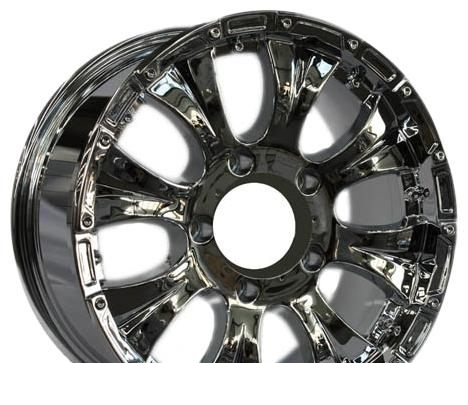 Wheel 4GO XS257 Silver 16x8inches/6x139.7mm - picture, photo, image