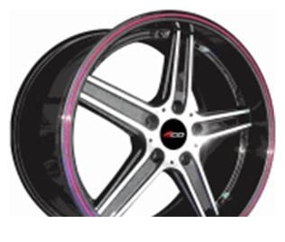 Wheel 4GO XS434 MBMFRL 17x7.5inches/5x115mm - picture, photo, image