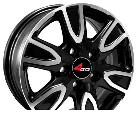 Wheel 4GO XS585 GMMF 15x6inches/5x114.3mm - picture, photo, image