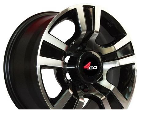 Wheel 4GO XS745 BMF 16x8inches/6x139.7mm - picture, photo, image
