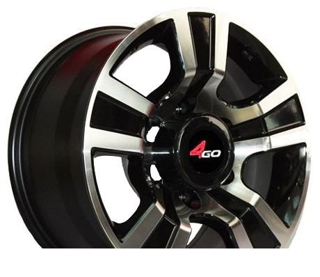 Wheel 4GO XS745 BMF 17x8inches/6x139.7mm - picture, photo, image