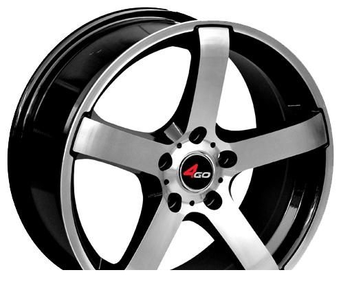Wheel 4GO YQ10 SMF 15x6.5inches/4x100mm - picture, photo, image