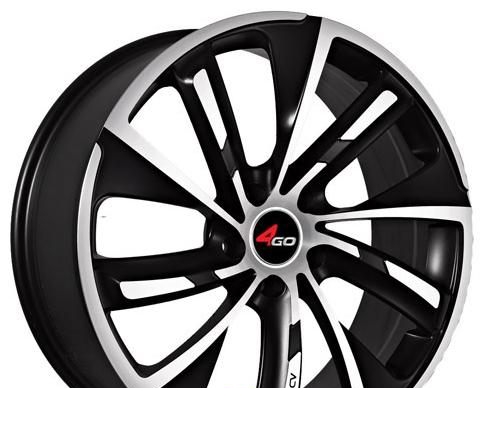 Wheel 4GO YQ11 GMMF 19x8inches/5x114.3mm - picture, photo, image