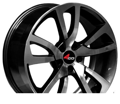 Wheel 4GO YQ13 Silver 18x8inches/5x114.3mm - picture, photo, image