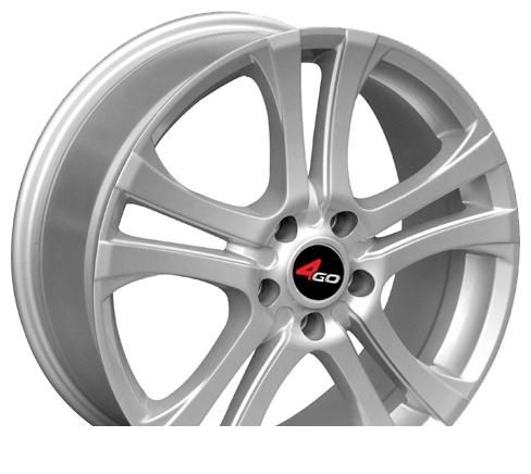 Wheel 4GO YQ17 Silver 17x7inches/5x114.3mm - picture, photo, image